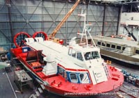 AP1-88 hovercraft during construction